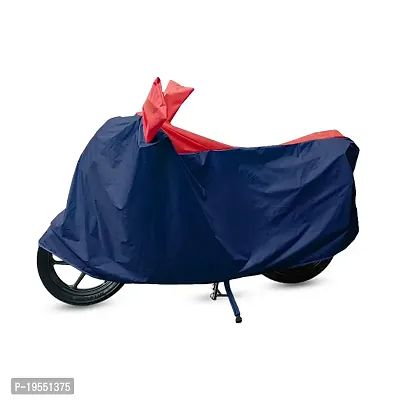 CARMATE Two Wheeler Cover for Mahindra Gusto - (Blue, Red)