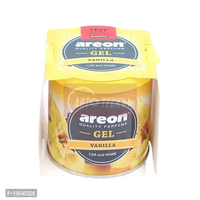 Areon Vanilla Gel Car Air Freshener (80 gm)-thumb2