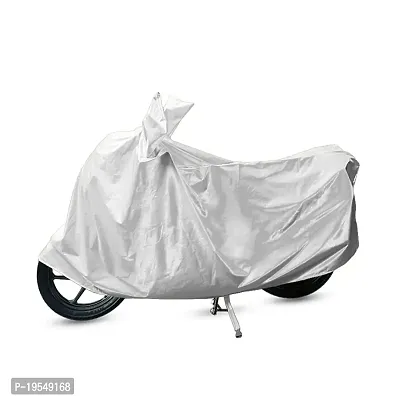 CARMATE Two Wheeler Cover for Royal Enfield Continental GT 650 - (Silver)-thumb2