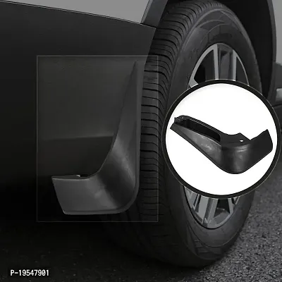 CARMATE PVC Mud Flaps for Toyota Innova (Type ll) - (Black)-thumb3