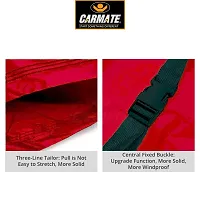 Car Mate CARMATE 2 Wheeler Cover for Hero MotoCorp HF Deluxe - Red-thumb3