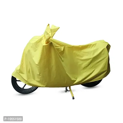 CARMATE Two Wheeler Cover for Aprilia RSV4 - (Yellow)-thumb0