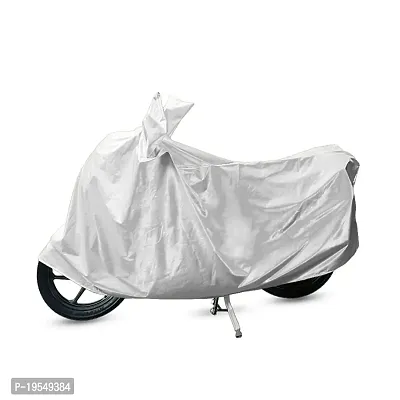 CARMATE Two Wheeler Cover for Honda Shine - (Silver)-thumb2