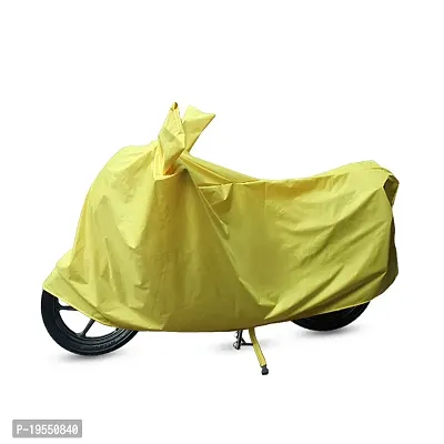 CARMATE Two Wheeler Cover for Honda CB Unicorn - (Yellow)-thumb2