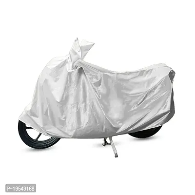 CARMATE Two Wheeler Cover for Royal Enfield Continental GT 650 - (Silver)-thumb0