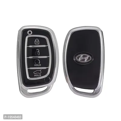 CARMATE Premium Car Key Cover for Hyundai ( TPU67 )