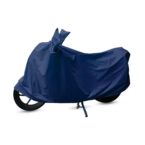 CARMATE Two Wheeler Cover for Hero MotoCorp Passion Pro - Blue