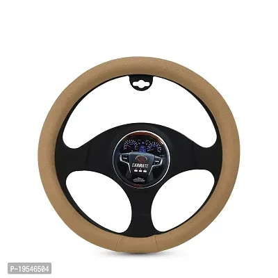 CARMATE Super Grip 111 Steering Cover for Maruti Old K10 (Small)-Beige
