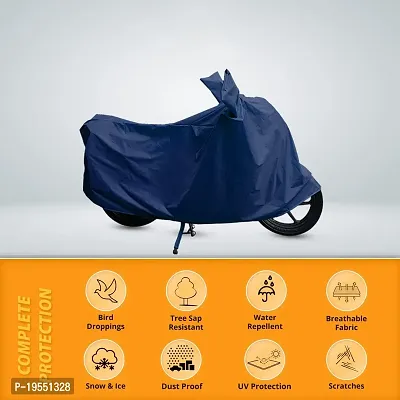 CARMATE Two Wheeler Cover for Honda Dio - (Blue)-thumb3