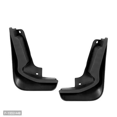 CARMATE PVC Mud Flaps for Mahindra Quanto - (Black)-thumb0