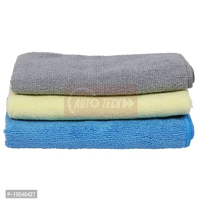 CARMATE Micro Fiber Multipurpose Cleaning Cloth Set of 3-thumb2