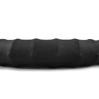 CARMATE Car Steering Cover Finger Grip for Maruti Wagon R Stingray (Medium Black)-thumb3