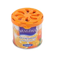 My Shaldan Japan Gel Car Perfume Air Freshener (Orange, 80 g)-thumb3