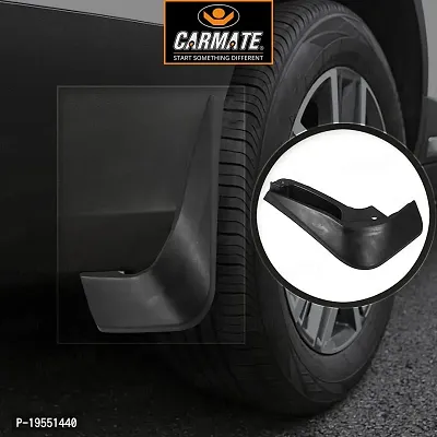 CARMATE PVC Mud Flaps for Mahindra Quanto - (Black)-thumb3