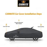 CARMATE Eco Maruti Old Swift Custom Fit Car Body Cover for Maruti Old Swift - Grey-thumb3