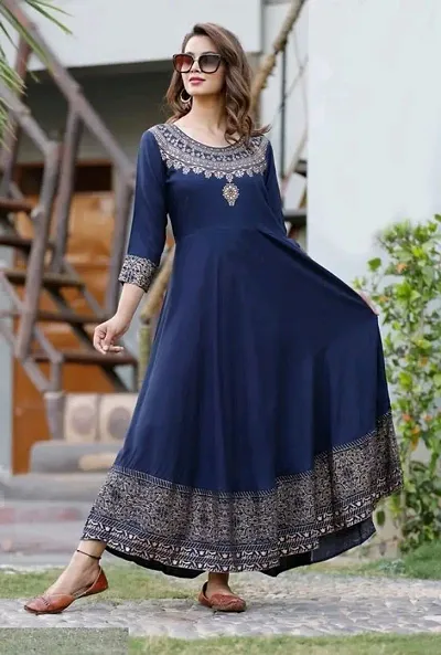 Beautiful Rayon Kurti For Women