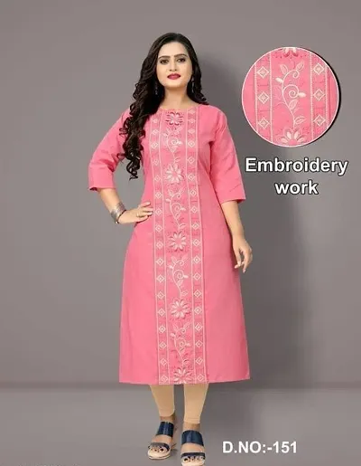 Embroidered Kurtas For Women