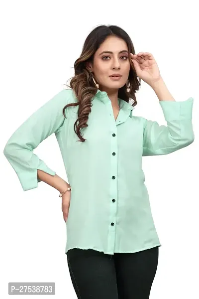 Classic Cotton Solid Shirt for Women