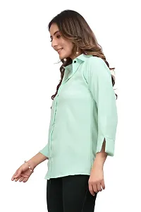 Classic Cotton Solid Shirt for Women-thumb2