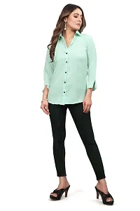 Classic Cotton Solid Shirt for Women-thumb3