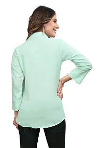 Classic Cotton Solid Shirt for Women-thumb1