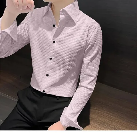 Trendy Chiffon Long Sleeves Casual Shirt 