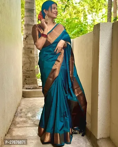 Trendy Saree with Blouse Piece for Women