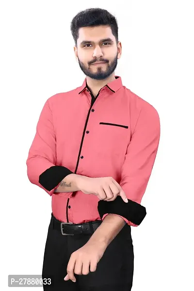 Classic Cotton Solid Casual Shirt For Men