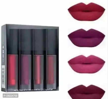 Premium Long Lasting Lipstick, Pack of 4