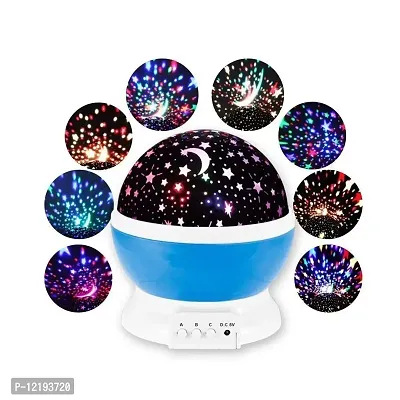 KRUPANIDHI Color Changing Starry Light Star Projector Rotating LED Lamp Master-thumb5