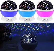 KRUPANIDHI Color Changing Starry Light Star Projector Rotating LED Lamp Master-thumb1