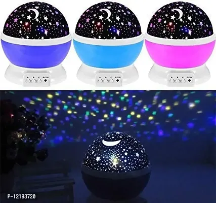 KRUPANIDHI Color Changing Starry Light Star Projector Rotating LED Lamp Master-thumb2