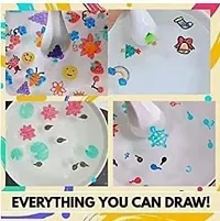 Krupanidhi Floating Pen Colors Doodle Pen Children's Colorful Marker Pen Magical Water Painting Pen Easy -To-Wipe Dry Erase Whiteboared Pen Doodle-thumb2