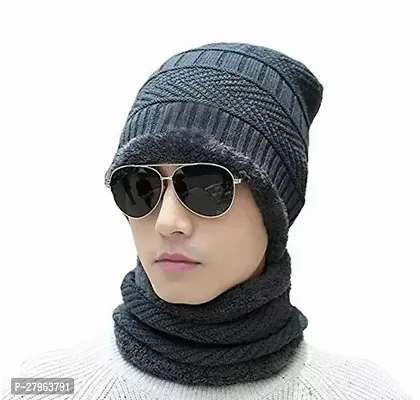 Classy Woolen Beanie Cap for Unisex-thumb0