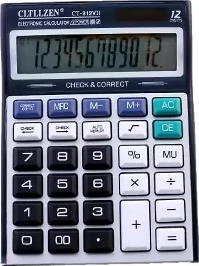 CT 912VII Desktop 912VII Desktop Basic Calculator 12 Digit