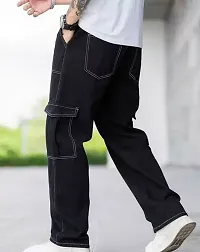 Stylish Black Jeans For Men-thumb1