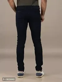 Trendy Denim Black Solid Jeans For Men-thumb1