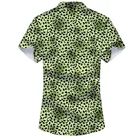 VARNI CREATION Men's Rayon Slim Fit Casual Shirt Fabric (Light Green)-thumb1