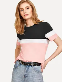 Women Multicoloured T-Shirt-thumb2
