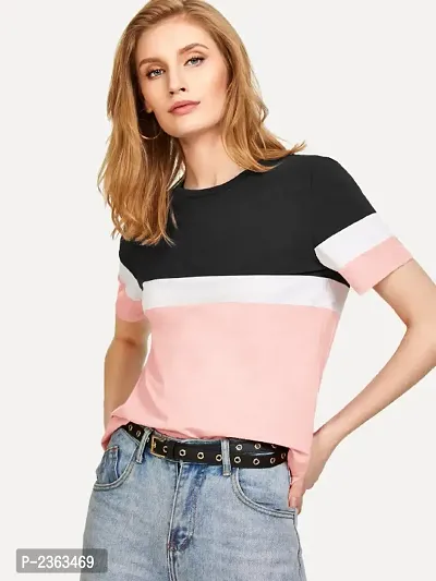 Women Multicoloured T-Shirt-thumb3