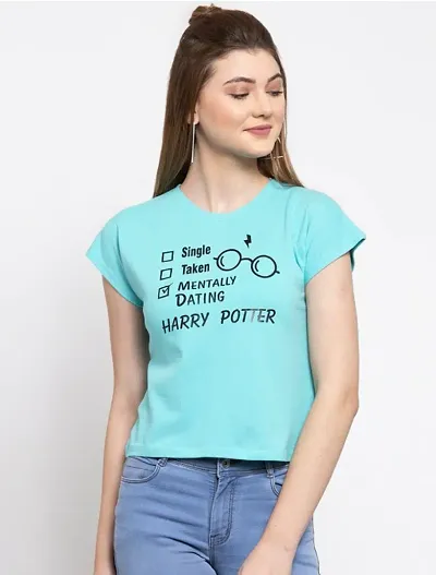 Vivient Women Harry Potter Crop Top