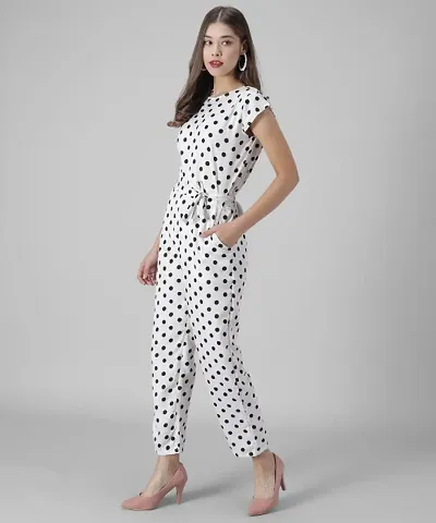 Vivient Women Polka Dots Jumpsuite