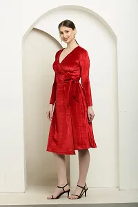 Stylish Velvet Dress for Women-thumb3