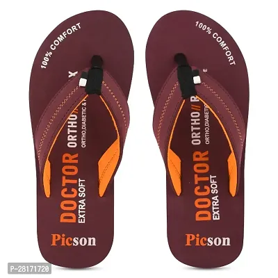 slipper for men daily use hawaii chappal flip flop casual soft rubber slipper men gents chappal pack of 1-thumb0