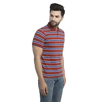 QUEMICTION Polo T-Shirt for Men - Rust (Size-XL)-thumb1