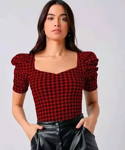 Elegant Lycra Top For Women