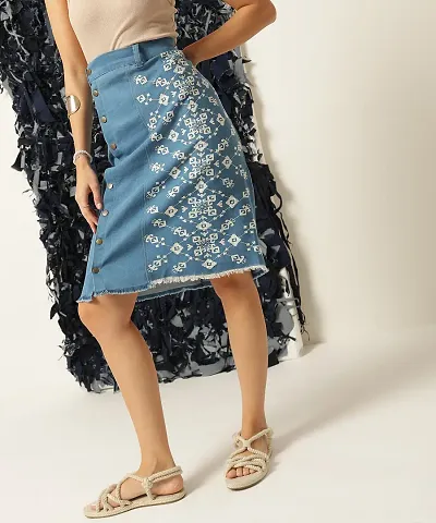 Classic Maxi Length Skirt For Women