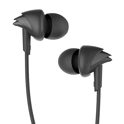 Ubersweet® Bird in-Ear Stereo Earphones Earbuds with Microphone-Black