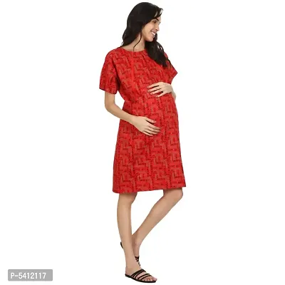 Maternity Feeding Dress-thumb0