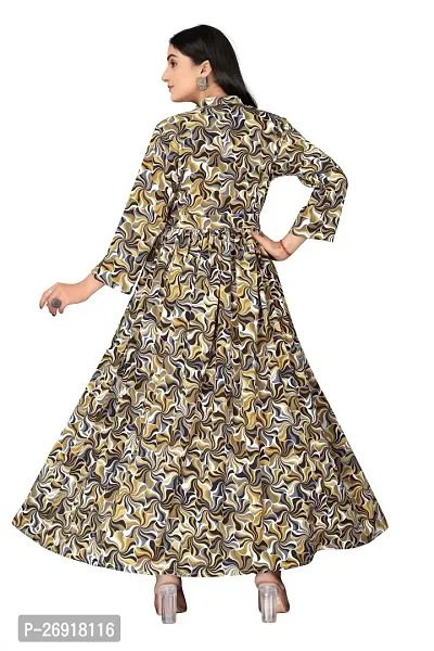 Classic Poly Crepe Dresses for Women-thumb2